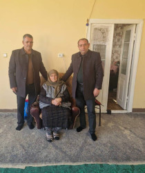 Şəhid ailələri ziyarət olunub