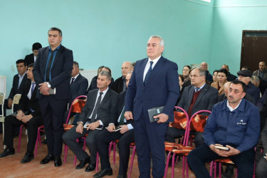 Vətəndaşlarla növbəti səyyar qəbul Mollaisaqlı kəndində keçirilib
