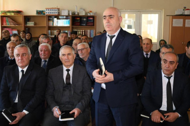 Vətəndaşlarla növbəti səyyar qəbul Cülyan kəndində keçirilib