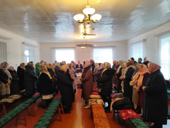 İvanovka kəndində Milad bayramı böyük təntənə ilə qeyd olunub