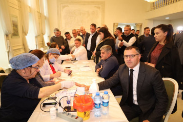 İsmayıllıda qanvermə aksiyası keçirilib