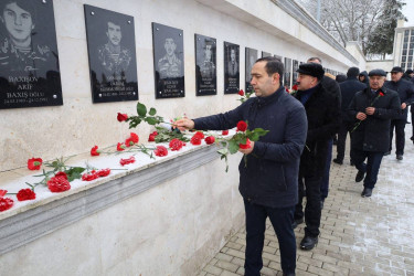 İsmayıllıda “20 Yanvar” faciəsinin 36-cı ildönümü yad edilib