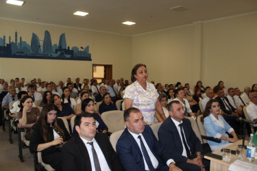 İsmayıllı rayonunda təhsil işçilərinin sentyabr konfransı keçirilib