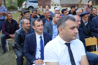 Vətəndaşlarla növbəti səyyar qəbul Tağlabiyan kəndində keçirildi