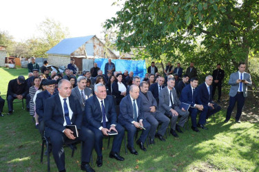 Vətəndaşlarla növbəti səyyar qəbul Zeyvə kəndində keçirilib