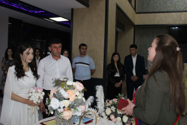Ailə, Qadın və Uşaq Problemləri üzrə Dövlət Komitəsinin tabeliyində olan İsmayıllı Uşaq və Ailələrə Dəstək Mərkəzi tərəfindən 22 may tarixində 3 cütlüyün kollektiv nikah mərasimi təşkil olunub