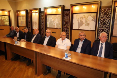 İsmayıllı rayonunda Ağsaqqallar Şurasının növbədənkənar iclası keçirilib