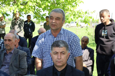 Vətəndaşlarla növbəti səyyar qəbul  rayonun Çəmənli kəndində keçirilib