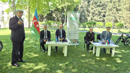 İsmayıllı rayon komandasının üzvlərinə Azərbaycan Respublikası Gənclər və İdman Nazirliyi tərəfindən verilmiş velosipedlərin təqdim olunma mərasimi keçirilib