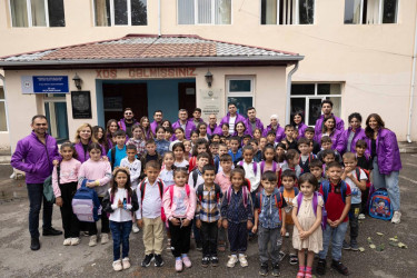 DOST Agentliyi Rayon İcra Hakimiyyəti ilə birgə 15 Sentyabr Bilik Günü ilə əlaqədar “DOST Sevinci” layihəsini həyata keçirib