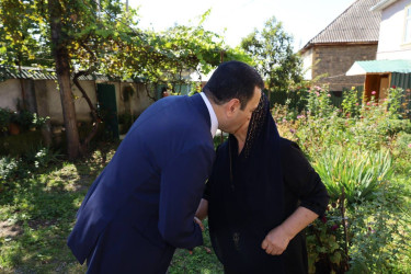 İsmayıllı rayonunda “Anım Günü” ilə əlaqədar olaraq şəhid ailələri ziyarət olunub