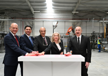 “Azerbaijan Coca-Cola Bottlers” MMC-nin İsmayıllıda yeni istehsal müəssisəsi açılıb
