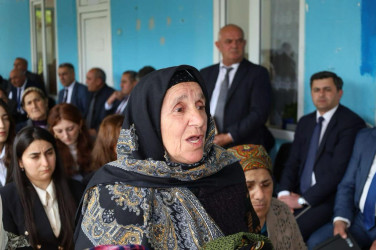 Vətəndaşlarla növbəti səyyar qəbul rayonun Gəndov kəndində keçirilib
