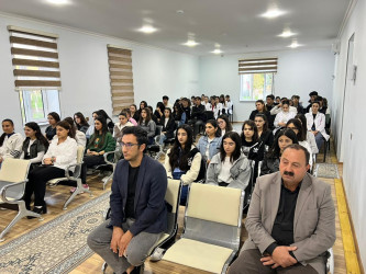 “Narkomaniyaya qarşı mübarizə” mövzusunda maarifləndirici tədbir keçirilib