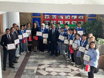 SAF2025 – Beynəlxalq STEAM Azərbaycan Festivalında qalib olan şagirdlərlə görüş keçirilib