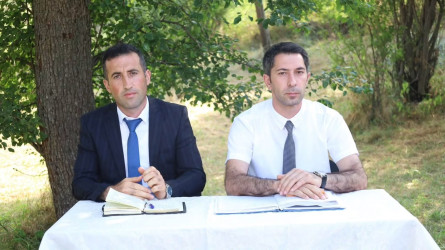 Vətəndaşlarla növbəti səyyar qəbul Həftəsov kəndində keçirildi