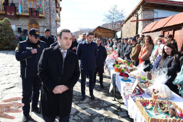 Lahıc qəsəbəsində Yel çərşənbəsi böyük coşquyla qeyd olunub
