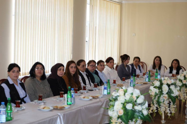 İsmayıllı şəhər Eldar Məmmədov adına 3 saylı məktəb-liseydə növbəti görüş keçirilib