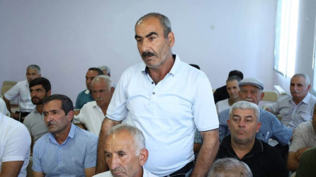 Vətəndaşlarla növbəti səyyar qəbul Sulut kəndində keçirilib