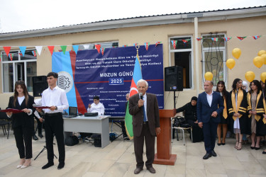 İsmayıllı Dövlət Humanitar və Texnologiya Kollecində təntənəli məzun günü keçirilib