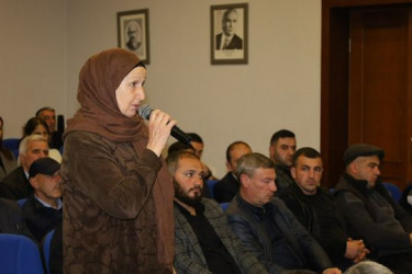 İsmayıllıda sahibkarlığın inkişafına dair görüş təşkil olunub