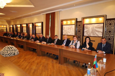 İsmayıllıda Ağsaqqallar Şurasının hesabat yığıncağı keçirilib