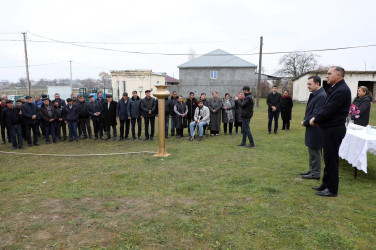 Ruşan kəndinə mavi yanacaq verildi