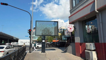 İsmayıllı yenidən Bakı billboardlarında təqdim olunur