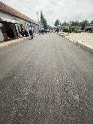 Sakin məmnuniyyəti bizim əsas hədəfimizdir: Bazar ətrafı asfaltlanıb