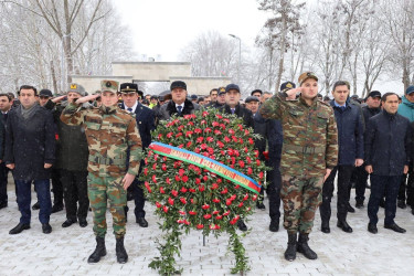 İsmayıllıda “20 Yanvar” faciəsinin 36-cı ildönümü yad edilib