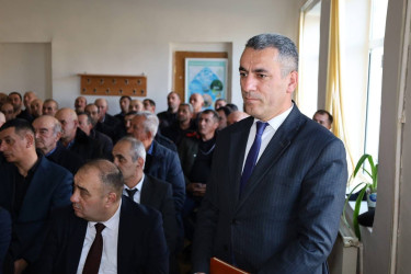 Vətəndaşlarla növbəti səyyar qəbul Qalacıq kəndində keçirilib