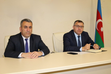 Ümumtəhsil müəsissə rəhbərləri ilə ideoloji maarifləndirmə konsepsiyasına əsasan görüş keçirilib