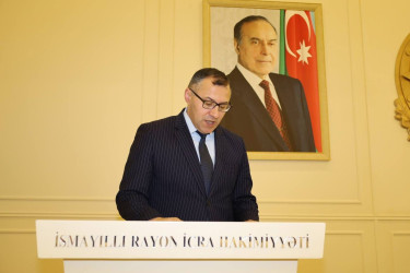 İsmayıllı Rayon İcra Hakimiyyətində geniştərkibli müşavirə keçirilib