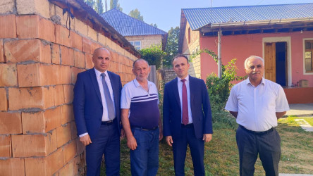 İsmayıllı rayonunda “Anım Günü” ilə əlaqədar olaraq şəhid ailələri ziyarət olunub