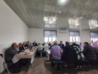 İvanovka kəndində Milad bayramı böyük təntənə ilə qeyd olunub