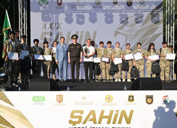 İsmayıllı təmsilçiləri XXIX “Şahin” hərbi-idman oyununun final mərhələsində uğur qazanıblar