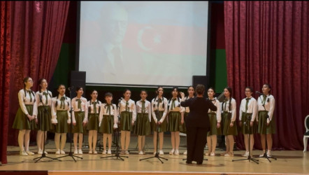 Üzeyir Hacıbəylinin anadan olmasının 140-cı ildönümünə həsr olunmuş "Üzeyir Ömrü " adlı tədbir keçirilib