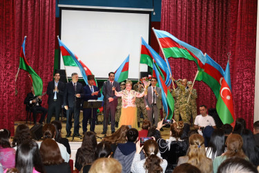 İsmayıllıda Konstitusiya və Suvrenlik İli çərçivəsində 18 Oktyabr-Müstəqilliyin Bərpası Günü ilə bağlı tədbir keçirilib.