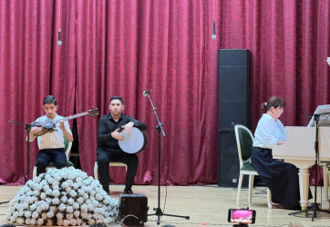 İsmayıllı şəhər F. Əzimov adına Uşaq İncəsənət Məktəbinin yekun konserti keçirilib