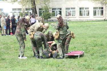 İsmayıllıda “Şahin” hərbi-idman oyunu üzrə 22 komandanın iştirakı ilə keçirilən rayon birinciliyi başa çatıb