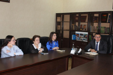 İsmayıllı rayonu üzrə Uşaq Səfirlər Məclisinin üzvləri ilə növbəti görüş keçirilib