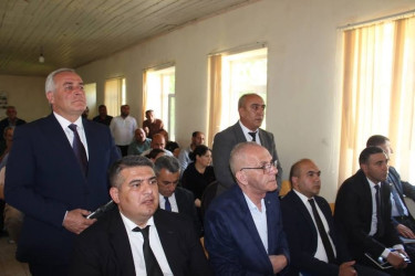 Vətəndaşlarla növbəti səyyar qəbul Kəlbənd kəndində keçirilib