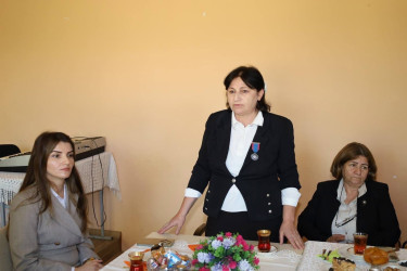 Rayon rəhbəri  İsmayıllı şəhər 5 saylı tam orta məktəbin müəllim kollektivi ilə görüş keçirib