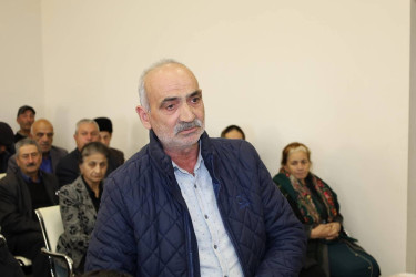 Vətəndaşlarla növbəti səyyar qəbul Gəraybəyli kəndində keçirilib