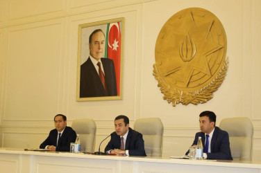 İsmayıllı rayonunda 2025-ci il turizm mövsümünün açılması ilə əlaqədar olaraq Rayon İcra Hakimiyyətinin inzibati binasında geniş tərkibdə tədbir keçirilib