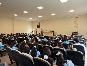 İsmayıllıda Narkomanlığa qarşı mübarizəyə dair “2025-2030-cu illər üçün Dövlət Proqramı”nın icrası ilə bağlı tədbir keçirilib