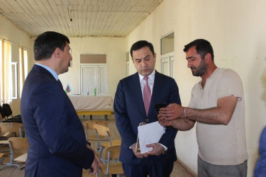 Vətəndaşlarla növbəti səyyar qəbul Kəlbənd kəndində keçirilib