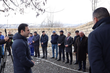 İsmayıllı rayonunun daha bir kəndi mavi yanacaqla təmin olunub