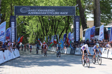 Beynəlxalq Velosipedçilər İttifaqının (UCI) 2.1 kateqoriyalı “Bakı–Xankəndi Azərbaycan Velosiped Yarışı”nın II mərhələsi uğurla başa çatıb