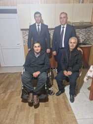 3 Dekabr – Beynəlxalq Əlillər Günü münasibətilə əlilliyi olan şəxslər ziyarət olunub